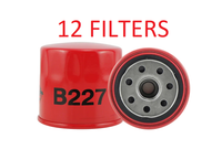 B227 (CASE OF 12) BALDWIN OIL FILTER LF3462 a078