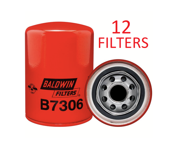 B7306 (CASE OF 12) BALDWIN OIL FILTER LF16173 a515