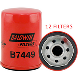 B7449 (CASE OF 12) BALDWIN OIL FILTER LF17531 a077