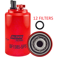 BF1385-SPS (CASE OF 12) BALDWIN FUEL FILTER FS19732 Case Cummins JCB Hyundai a026