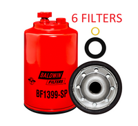 BF1399-SP (6 PACK) BALDWIN FUEL FILTER FS20007 Primary for Caterpillar Equipment a298