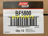 BF5800 (CASE OF 12) BALDWIN FUEL FILTER FF5207 Detroit Diesel Engines a165