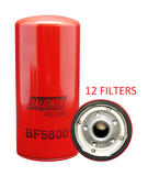 BF5800 (CASE OF 12) BALDWIN FUEL FILTER FF5207 Detroit Diesel Engines a165