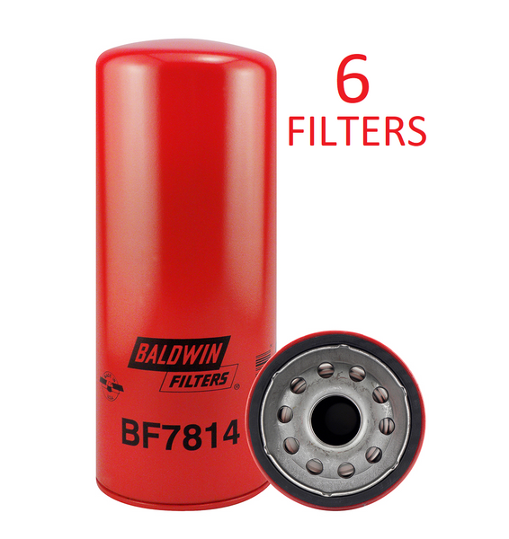 BF7814 (6 PACK) BALDWIN FUEL FILTER FF5507 Volvo Mack MP7 MP8 Engines EGR Engine a147