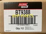 BT9388 (CASE OF 12) BALDWIN POWER STEERING HYDRAULIC OIL FILTER HF35476 a023