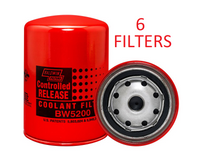 BW5200 (6 PACK) BALDWIN COOLANT FILTER WF2131 Freightliner Sterling a418