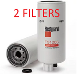 FS1065 (2 PACK) FLEETGUARD FUEL FILTER BF1378-SPS Freightliner, Kenworth, Peterbilt a120