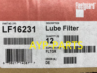LF16231 (CASE OF 12) FLEETGUARD OIL FILTER P7413 Sprinter Vans a167