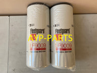 LF9009 (2 PACK) FLEETGUARD OIL FILTER BD7309 Cummins Case Kobelco Komatsu IHC Volvo a352