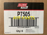 P7505 (CASE OF 6) BALDWIN OIL FILTER LF17511 DD13 DD15 DD16 a073