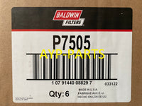 P7505 (CASE OF 6) BALDWIN OIL FILTER LF17511 DD13 DD15 DD16 a073 R