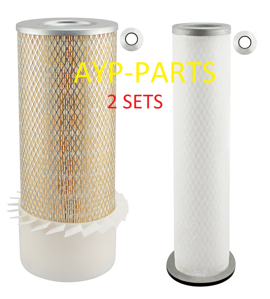 PA2418-FN OUTER PA2419 INNER (2 SETS) BALDWIN AIR FILTER SET AF1733K AF4103 a245