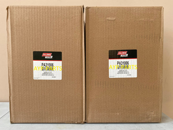 PA31006 (2 PACK) BALDWIN AIR FILTER AF55021 1600-3I QSB 4.5 Cummins a086