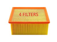 PA4318 (4 PACK) BALDWIN AIR FILTER AF27684 Dodge Ram Cummins 2500 3500 4500 5500 a391