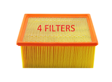 PA4318 (4 PACK) BALDWIN AIR FILTER AF27684 Dodge Ram Cummins 2500 3500 4500 5500 a391