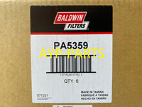 PA5359 (CASE OF 6) BALDWIN CABIN AIR FILTER AF26427 a481