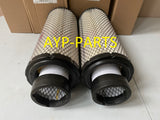 RS3549 OUTER & RS3703 INNER (2 SETS) BALDWIN AIR FILTER SET AF25308 AF25497 a233